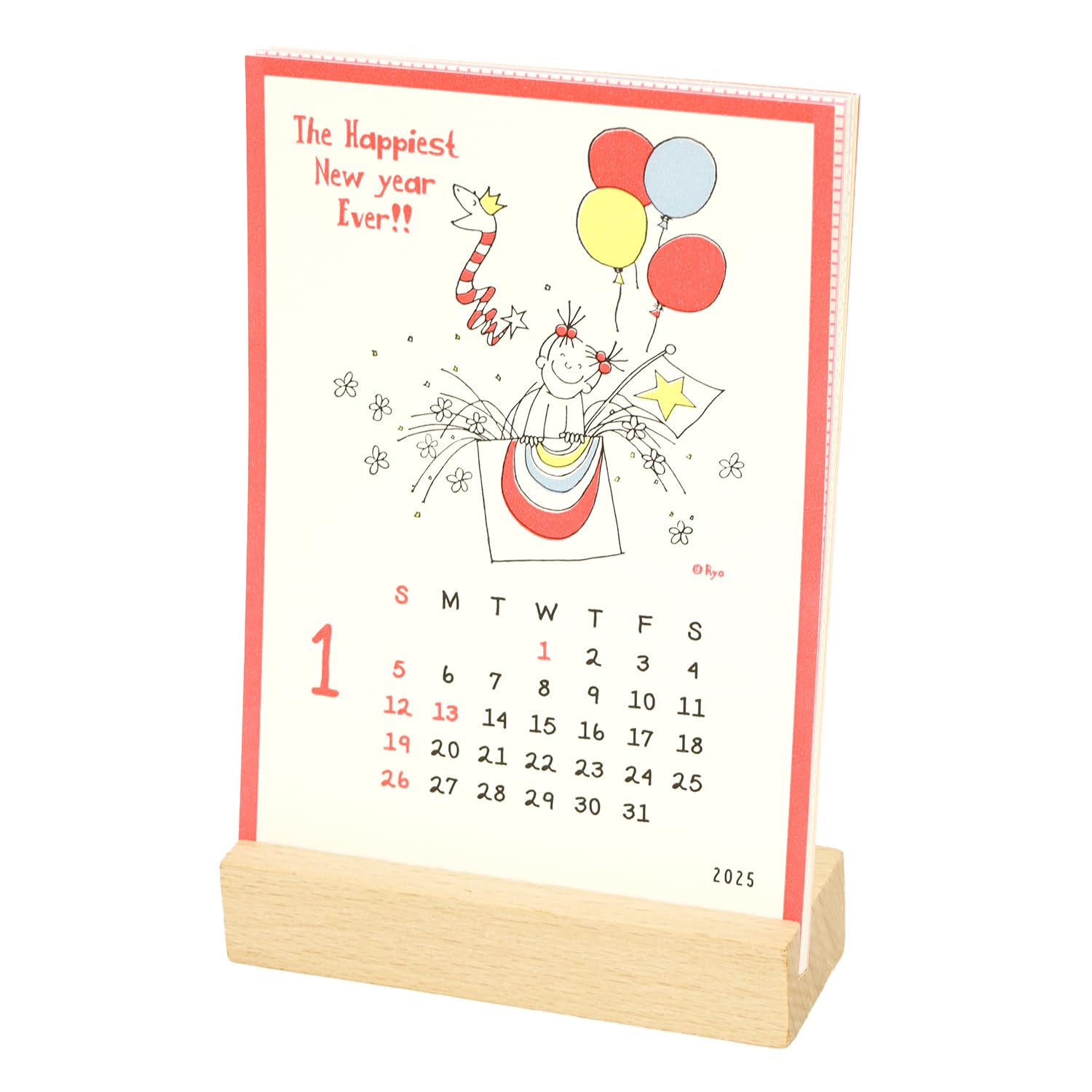 Amazon.co.jp: グリーティングライフ 2025年 カレンダー ココちゃん